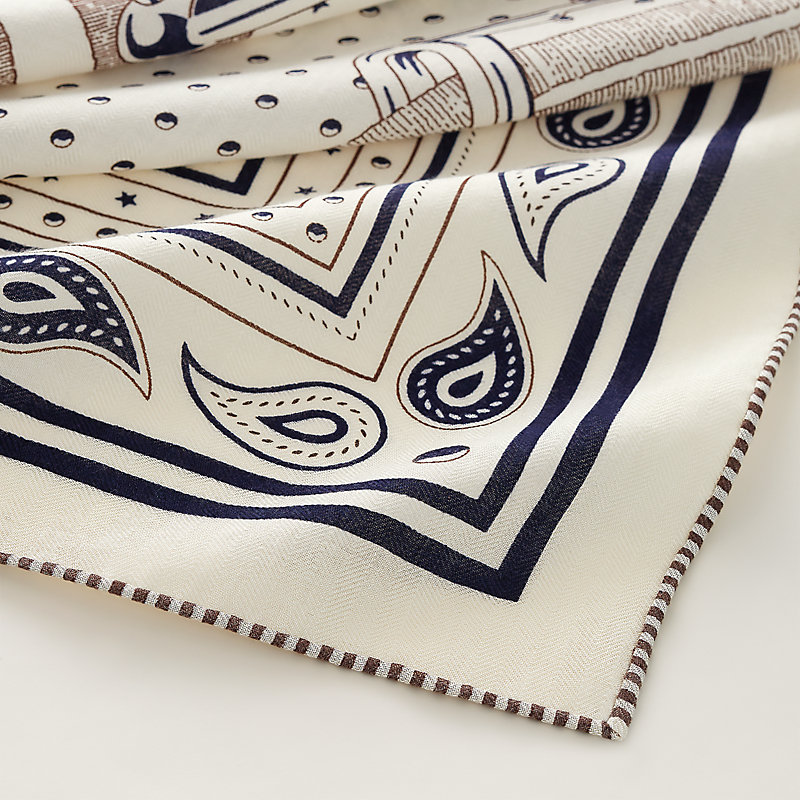 Mors a Jouets Bandana shawl 140 | Hermès USA